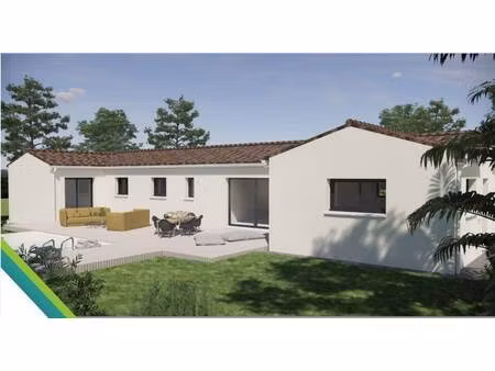 terrain avec maison neuve à vendre