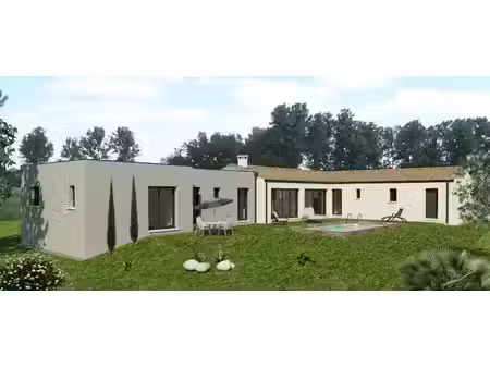 terrain avec maison neuf à vendre