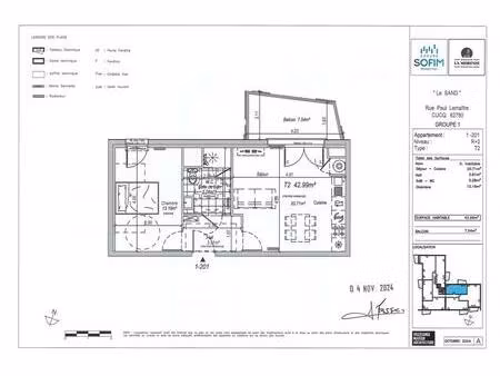 appartement t2