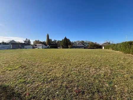 terrain constructible viabilisé à vendre