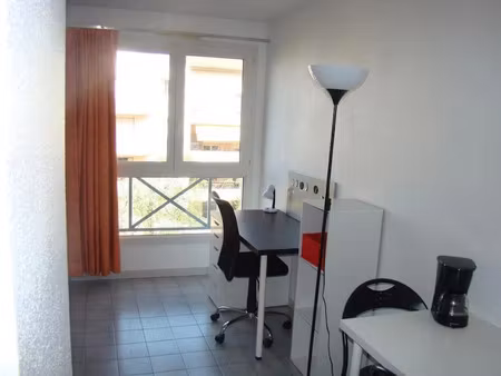 location meublée appartement 1 pièce 17 m² à lyon 7ème (69007)  477 €