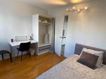 location meublée chambre 4 pièces 75 m² à lyon 8ème (69008)  450 €