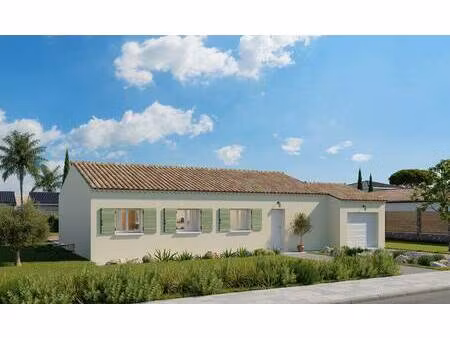 terrain avec maison neuve à vendre