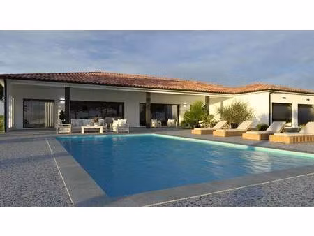 terrain avec maison neuve à vendre