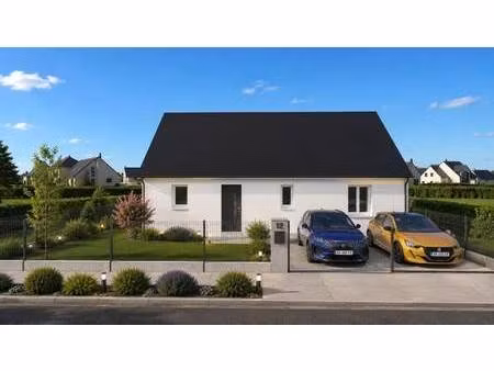 terrain avec maison neuve à vendre