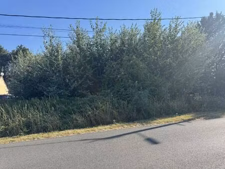 terrain constructible à vendre