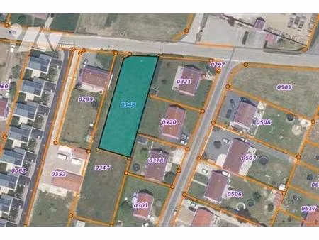 terrain constructible à vendre