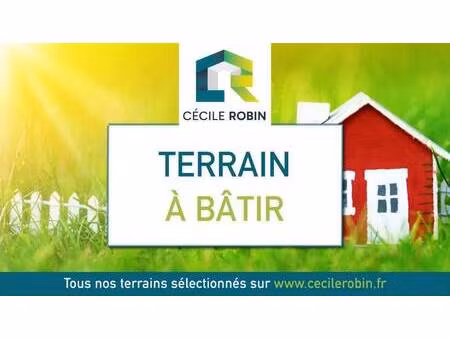 terrain constructible viabilisé à vendre