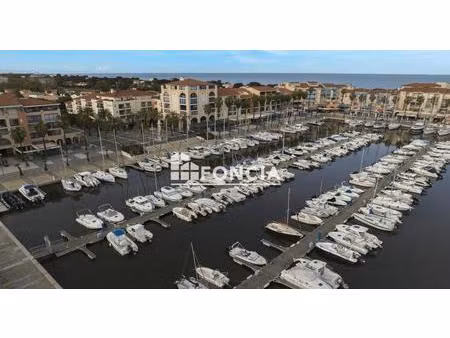 t3 - vue port + mer - parking + possibilite garage ferme de 25 m²