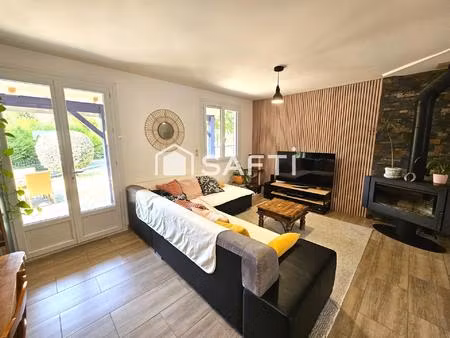 plain pied 105 m² + garage 26 m²