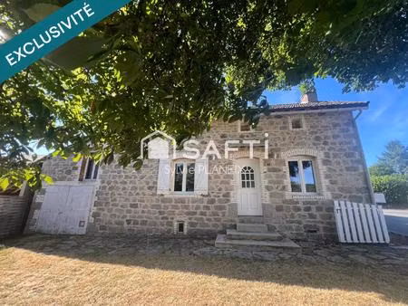 maison de charme avec garage et terrain de 320 m2.