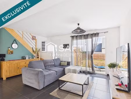saint-martin-des-champs – maison contemporaine de 2021  111 m²  4 chambres  vie de plain-p