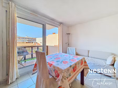 tout a pied - appartement cavalaire-sur-mer 2 pièce(s) 34 m² avec stationnement et cave