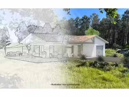 terrain avec maison neuf à vendre