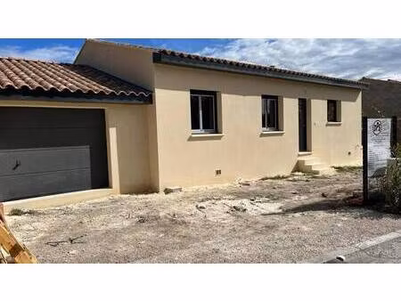 terrain avec maison neuve à vendre