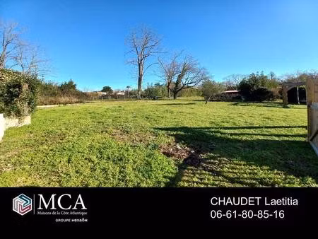 terrain constructible viabilisé à vendre