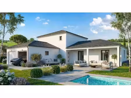 terrain avec maison neuf à vendre