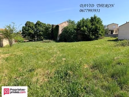 terrain constructible à vendre