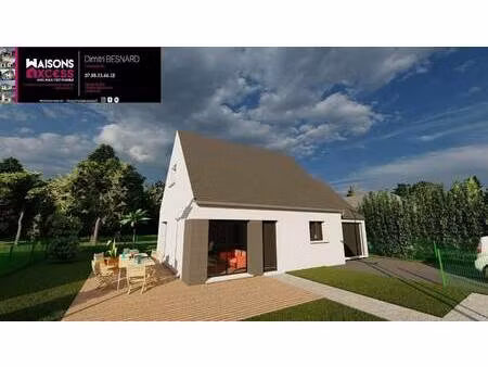 terrain avec maison neuve à vendre