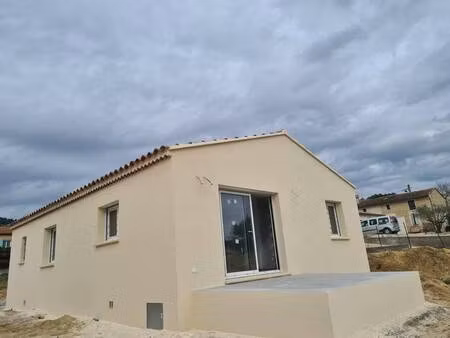 terrain avec maison neuve à vendre
