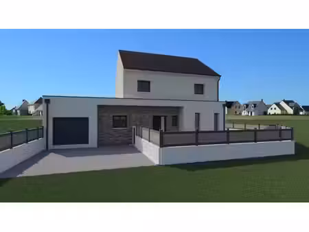 terrain avec maison neuf à vendre