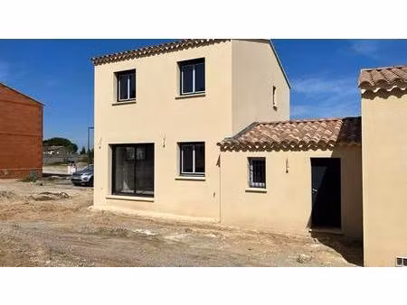 terrain avec maison neuve à vendre