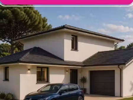 terrain avec maison neuf à vendre