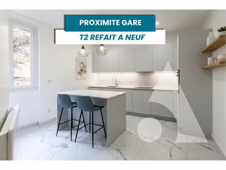[zéro travaux] f2 entièrement refait à neuf proche gare