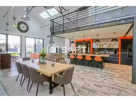 loft d’exception avec jardin sud et double garage