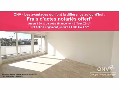 vente appartement 3 pièces 66.13 m² à lormont (33310)  125 333 €