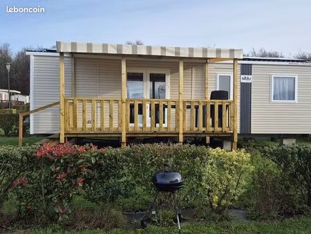 ? mobil-home 6/8 pers – 3 chambres avec panneaux solaires – siblu domaine de litteau