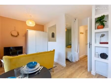 appartement t1 lumineux 22m² refait à neuf