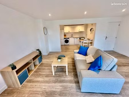 grand t2 meublé 53 m² avec balcon – proche gare de sens – disponible 15/08