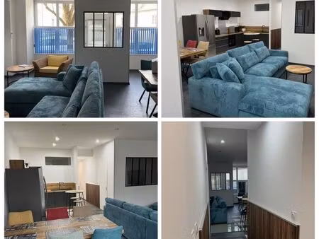 t3 bis de 70 m² + dépendance + parking privé