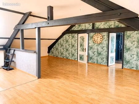 f2 / f3 - 70 m² avec charme – poutres apparentes – montlucon