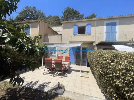 a 5 min du centre d'anduze  maison f4 avec terrasses  jardin