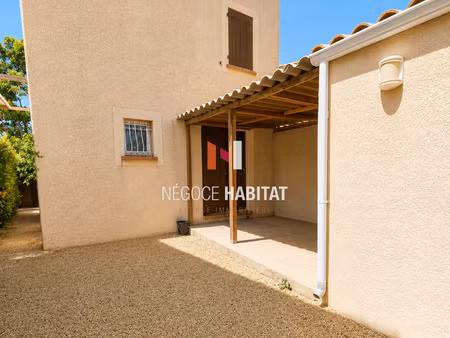 villa t4 avec jardin et garage à vendre - lunel-viel  terrai