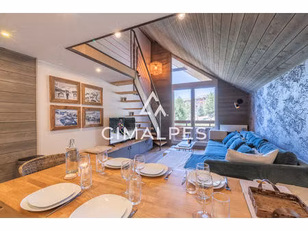 magnifique appartement duplex - centre station - 8 couchages