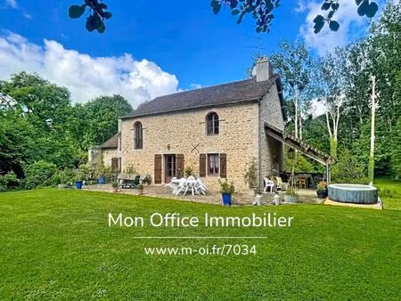 référence : 7038-les - moulin en pierre de charme à vendre à cuissai