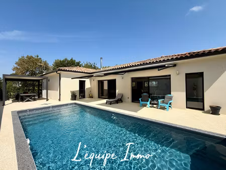 villa t5 143m2 avec piscine et garage