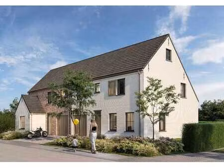 landelijke energiezuinige nieuwbouwwoningen te anzegem