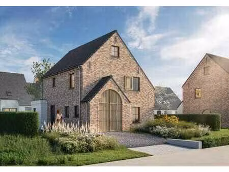 landelijke energiezuinige nieuwbouwwoningen te anzegem