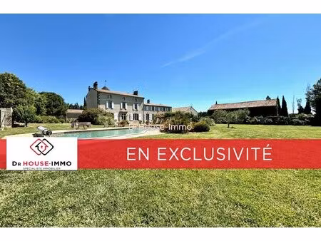 magnifique domaine viticole avec maison de maître et 121 ha