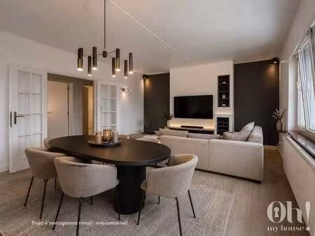 appartement lumineux aux beaux volumes