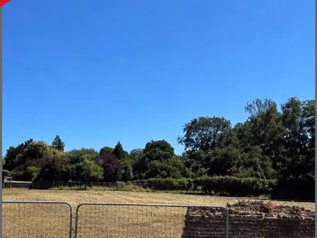 terrain constructible à la campagne