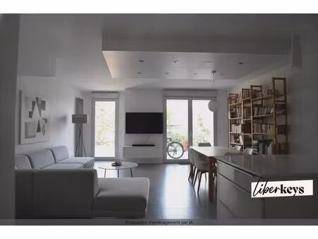 3 pièces 74m² - jardin  terrasses  cave  parking - ivry-sur-seine