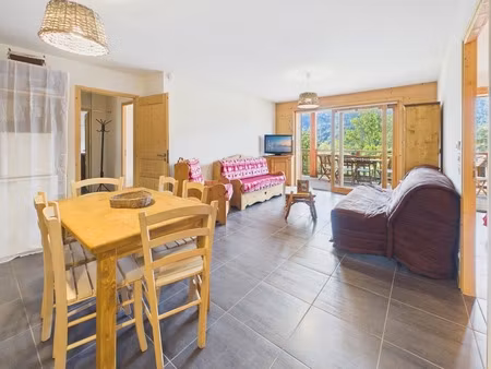 haute savoie (74)  à vendre samoens - domaine skiable grand massif - appartement t3 bis