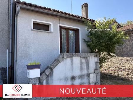 maison de bourg - 26 m² - cuisine - chambre - cave