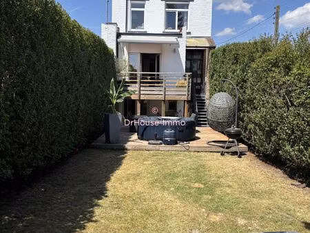 maison individuelle atypique   bel étage à wattrelos
