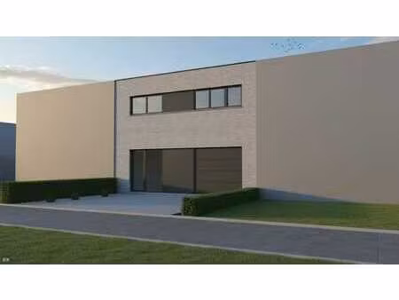 nieuw te bouwen gesloten bebouwing te halle